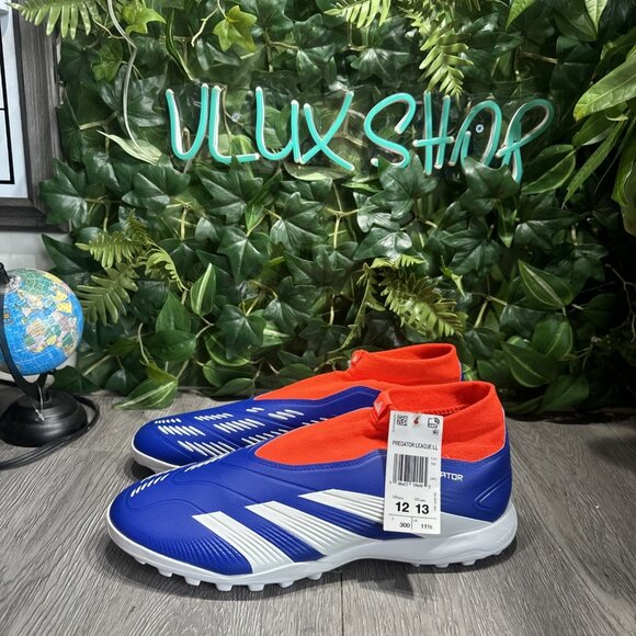 NEW adidas Predator League LL TF Turf Men\'s Soccer Shoes Men\'s IF6385 Size 12 main image 9